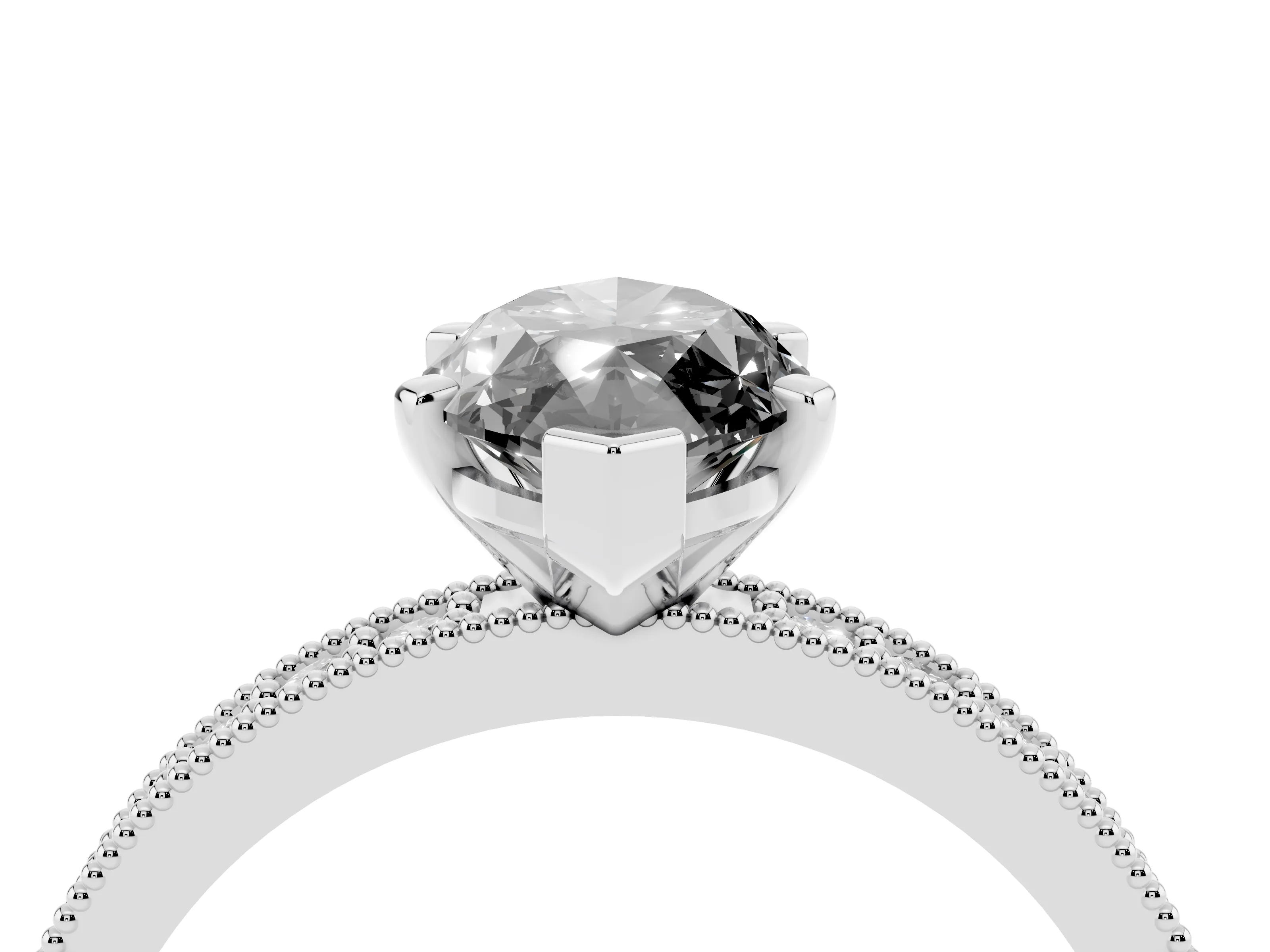 Fancy Black Marquise Cut Diamond Milgrain Pavé Engagement Ring Set in Silver with Prong Setting